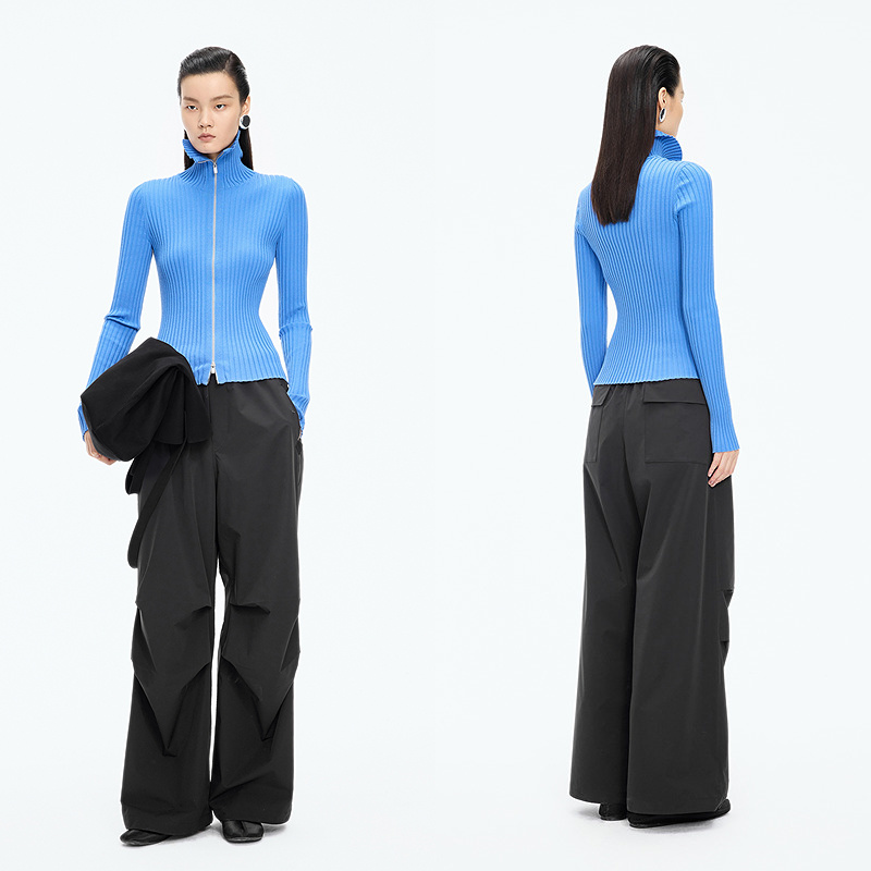 JNBY/江南布衣25秋休闲裤宽松伞兵裤5P8E12060