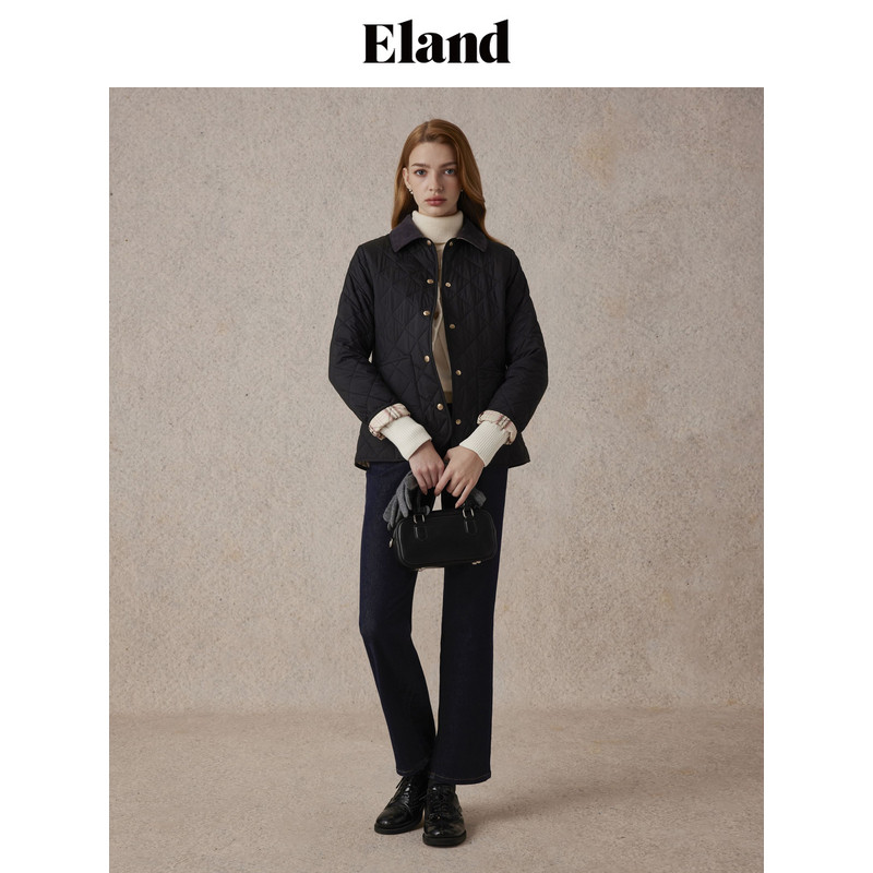 Eland衣恋棉服女甜美外套