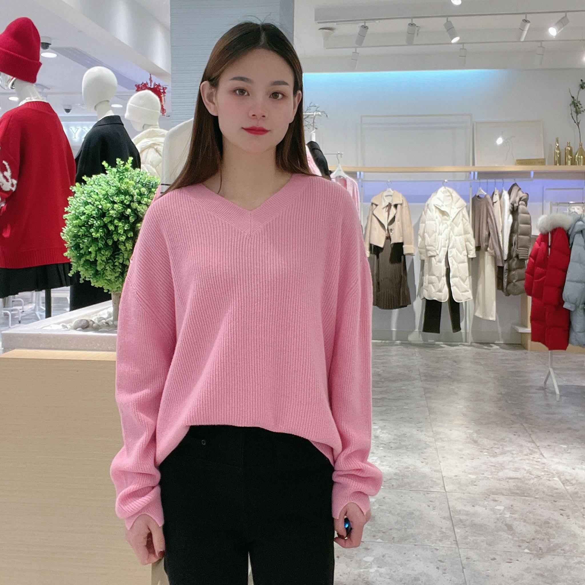 伊芙丽女士时尚保暖羊毛衫1F2230271G