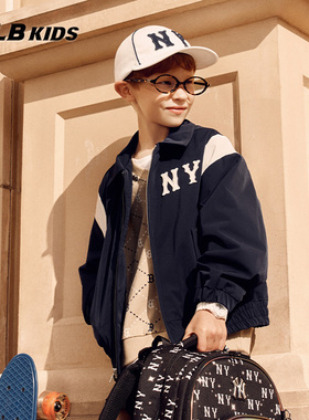 MLB儿童男女童宽松廓形休闲舒适时髦学院风夹克25春7AJPV0851