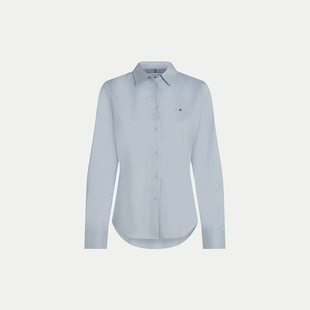 TOMMY HILFIGER/汤米 女士衬衫长袖 WW0WW42019