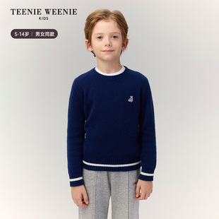 TeenieWeenie Kids小熊童装 男女童简约打底毛衣