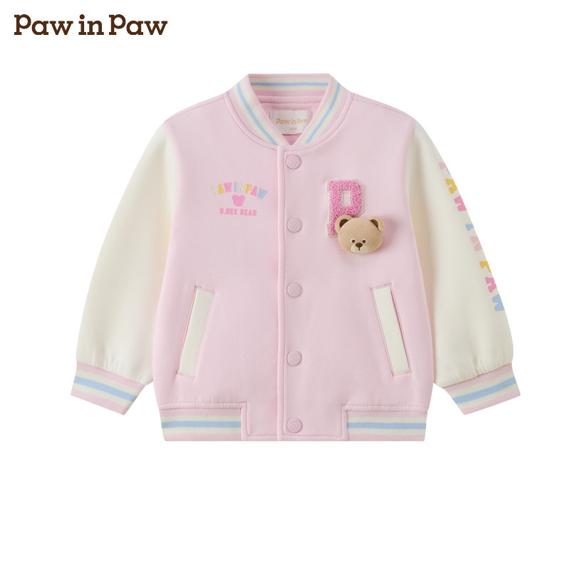 【商场同款】PawinPaw卡通小熊童装26年秋款棒球服PBJMG3891K
