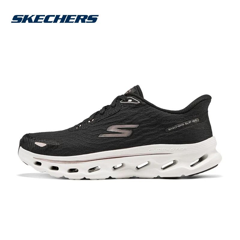SKECHERS斯凯奇闪穿GOWALK GLIDE-STEP 2.0女士健步鞋125122-BKRG