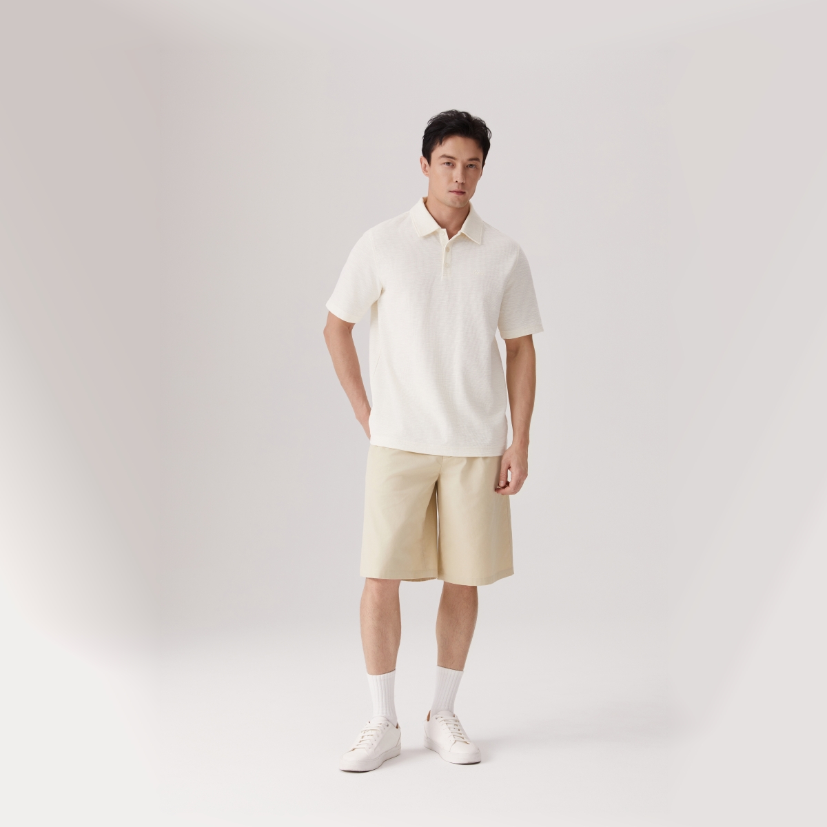 【商场同款】Levi's李维斯25年春夏男士抽绳松紧腰短裤003I0-0001