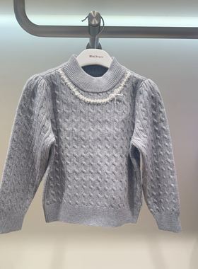 Mini Peace男女童简约时尚针织衫F2EBE4426