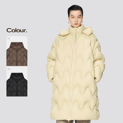【波朗尼】JNBY/江南布衣中长款羽绒服5OAC12630