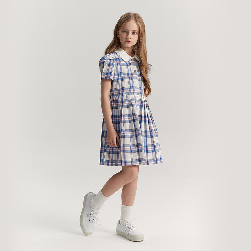 eland kids衣恋童装 女童连衣裙EKOWE2621O