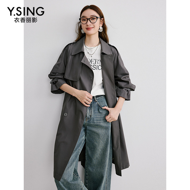 衣香丽影 女中长款 英伦风 外套950137003