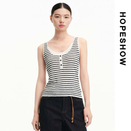 HOPESHOW红袖针织衫89226130102