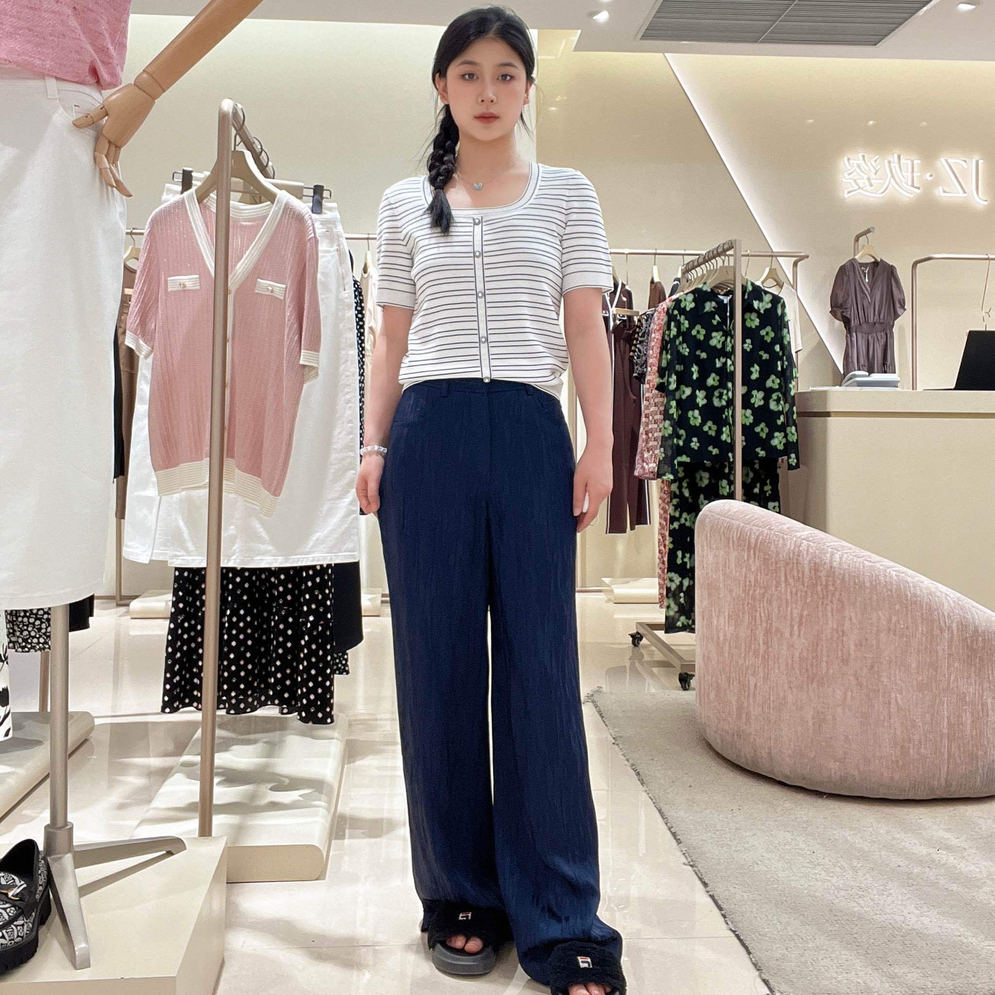 玖姿女士简约时尚裤子JZEX11020