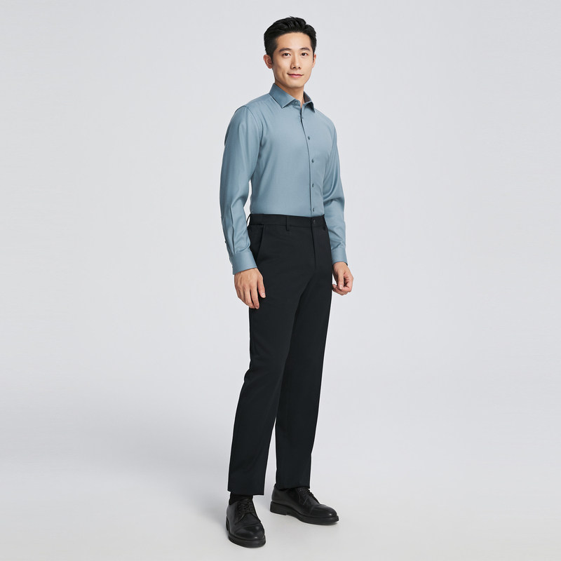 雅戈尔男士简约时尚长袖衬衫YLQW115529HBA