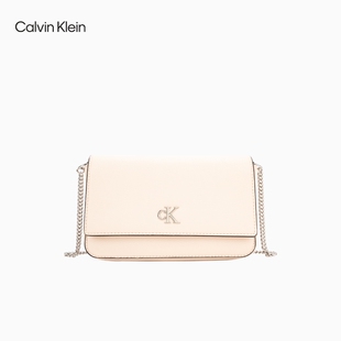 CK女包24秋冬女士通勤字母翻盖链条手机挎包4K1027G 节日礼物