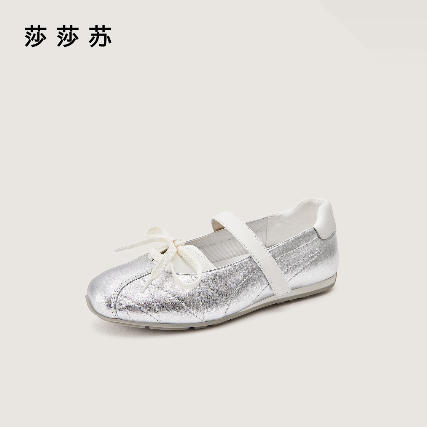 [跳跃芭蕾]莎莎苏软底休闲芭蕾舞鞋欧若风运动玛丽珍鞋Z76111Y-12