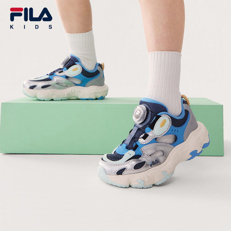 FILA KIDS斐乐童鞋儿童复古跑鞋2026夏男女小童运动鞋K14B621104
