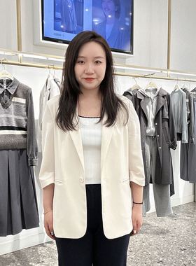 SEIFINI/诗凡黎女士时尚简约短外套3F4510611