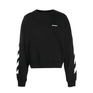 秋季 OFF 型男款 卫宽松版 黑色OMBA058C99FLE0011001 WHITE