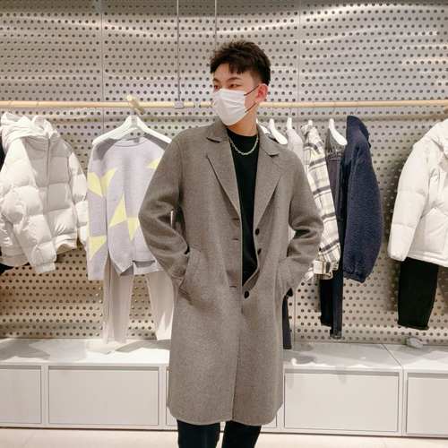 麦檬男装时尚大衣9ZA170091