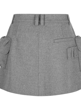 JNBY/江南布衣冬双面呢半身裙女5OAD12990