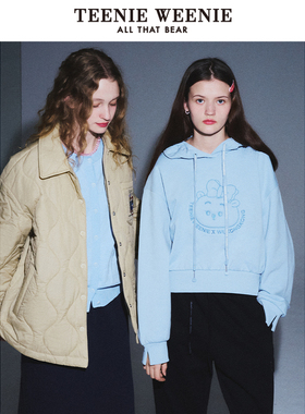 TeenieWeenie小熊女装带帽卫衣TTMW241103L