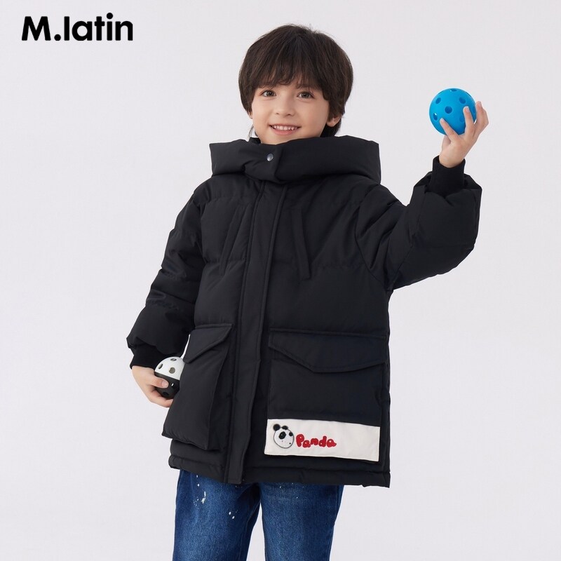 马拉丁童装儿童羽绒服 男大童三防羽绒外套113924730I