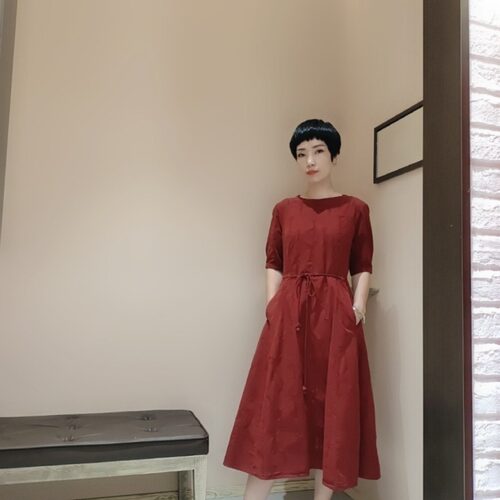 LanaFaY女士收腰连衣裙1Q418