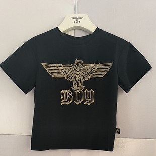 BOY LONDON男女童休闲针织短袖T恤V252K01057