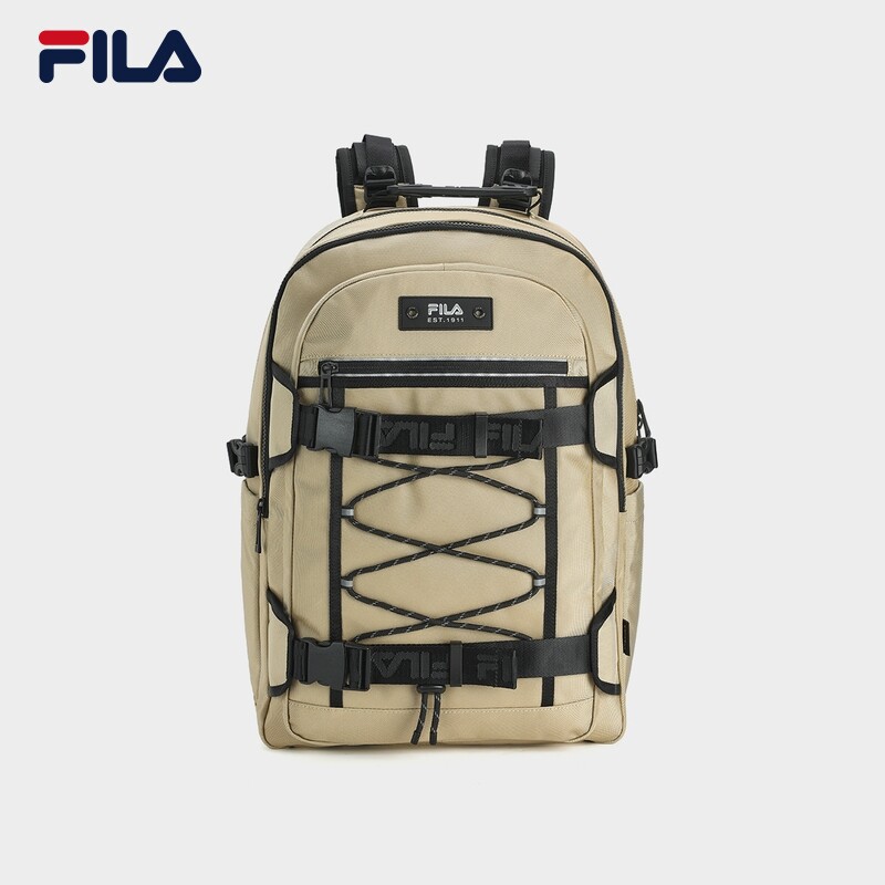 FILA 斐乐男士背包时尚双肩包书包大容量电脑包F13M439106F