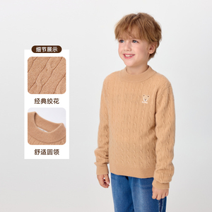 PawinPaw卡通小熊童装25年冬季款男女童毛衣
