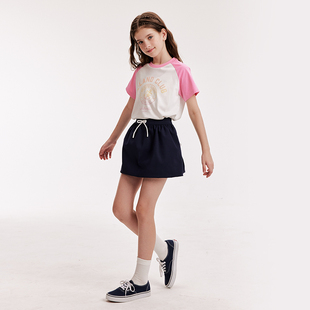 【户外系列】eland kids衣恋童装男女短袖T凉感休闲T恤EKRAE2612O