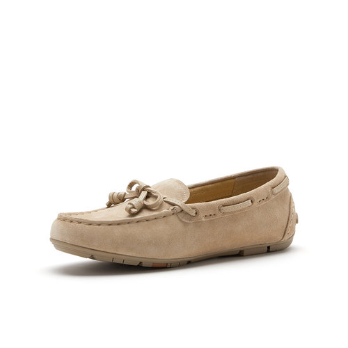Bata/拔佳2026春款一脚蹬豆豆鞋女单鞋UFP27