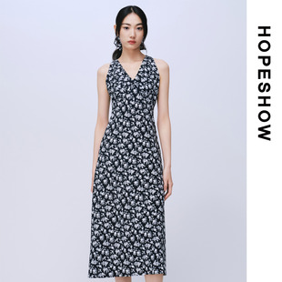HOPESHOW/红袖连衣裙89225181609