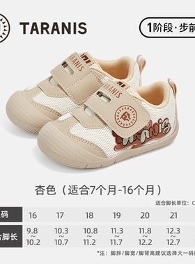 TARANIS/泰兰尼斯秋季男童101步前鞋T24B4C4764