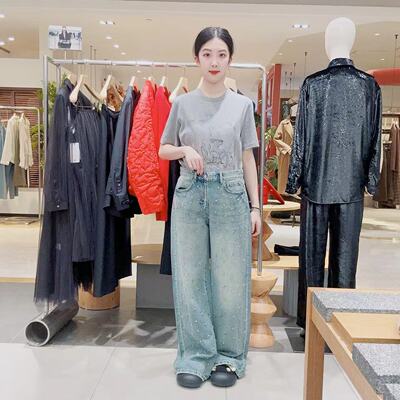 江南布衣女士简约时尚裤5P2E15030