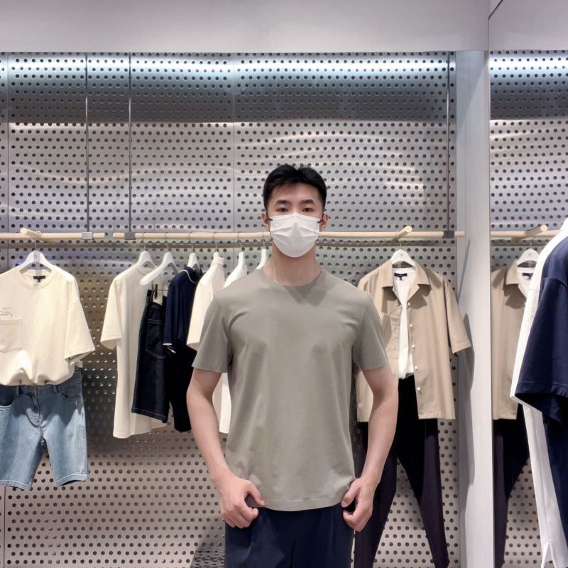 麦檬 男士圆领舒适短袖T恤9E5200133图片