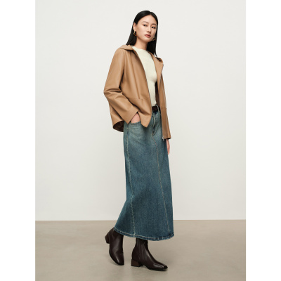 JZ玖姿连帽外套女JLED01127