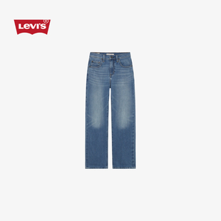 商场同款 18883 Levi 直筒牛仔裤 0431 s李维斯春女724高腰修身