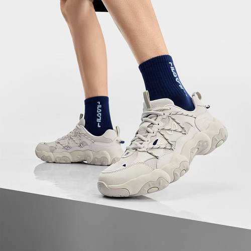 FILA 斐乐老爹鞋情侣运动鞋男2025冬季新款户外休闲鞋F12M542137F