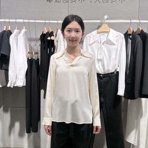 麦檬女士时尚休闲衬衫5E2121061
