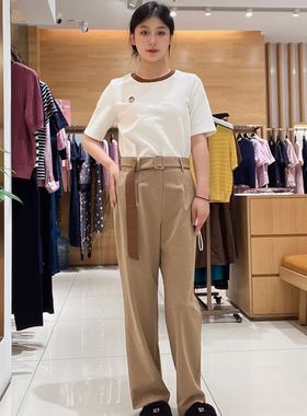 FEIZI菲姿女士简约时尚裤子F4F215