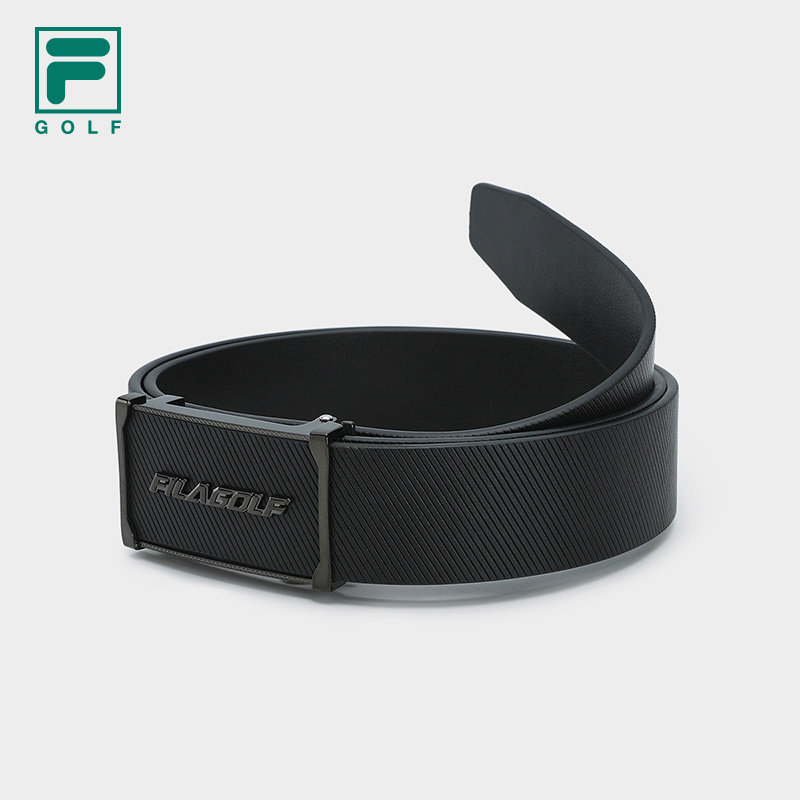 FILA 斐乐官方高尔夫男子腰带2025夏自动扣皮带A13M525901F