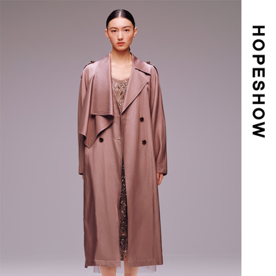 HOPESHOW红袖风衣89325300701