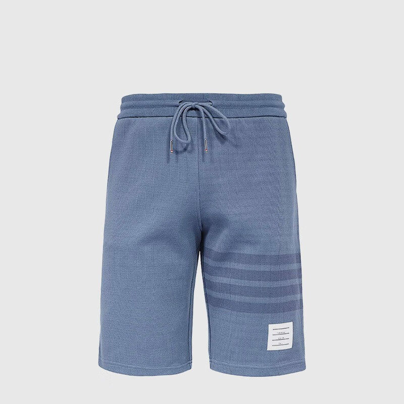 THOM BROWNE/汤姆布朗男士短裤 系带条纹休闲裤 MJQ161A-J0051,男装,短裤,淘宝优惠券,粉丝福利购,淘宝优惠卷