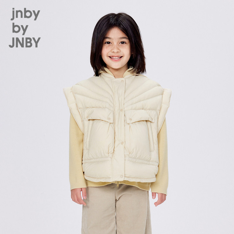 江南布衣童装短款轻薄羽绒马甲宽松女童jnbybyjnby1O9C11910,童装/婴儿装/亲子装,羽绒马甲,淘宝优惠券,粉丝福利购,淘宝优惠卷