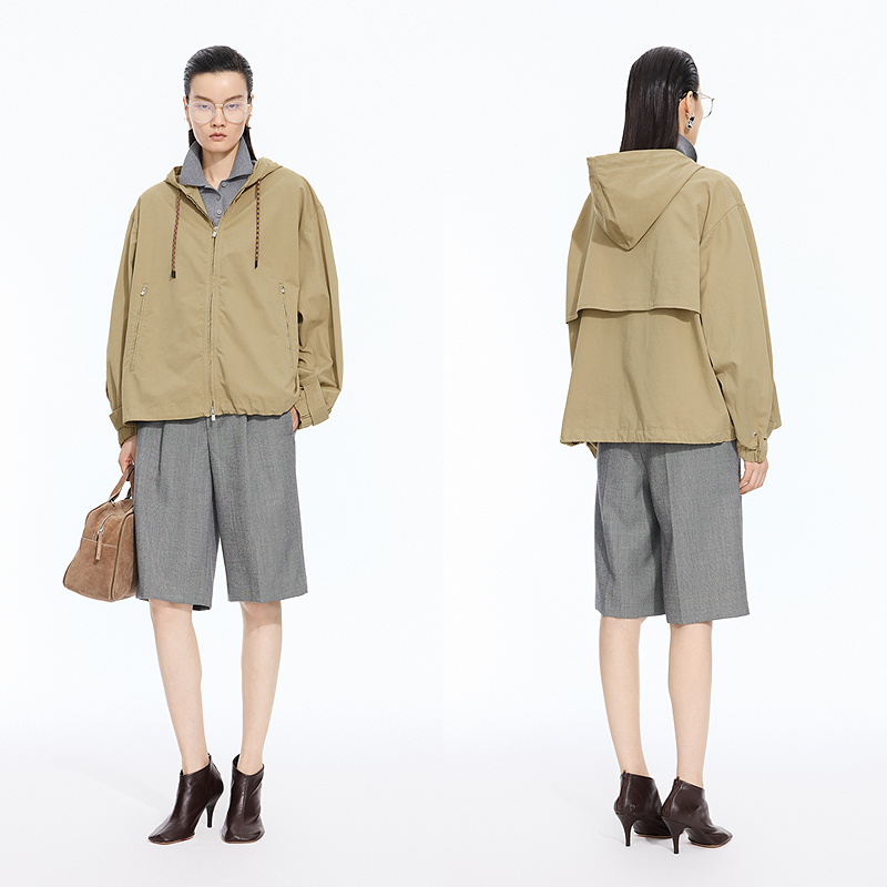 JNBY/江南布衣25秋夹克外套连帽工装风5P8610800
