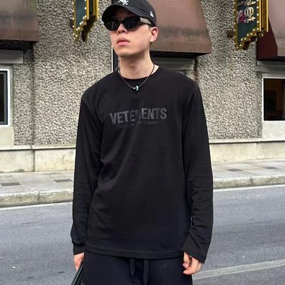 VETEMENTS2024秋款长袖T恤34550010