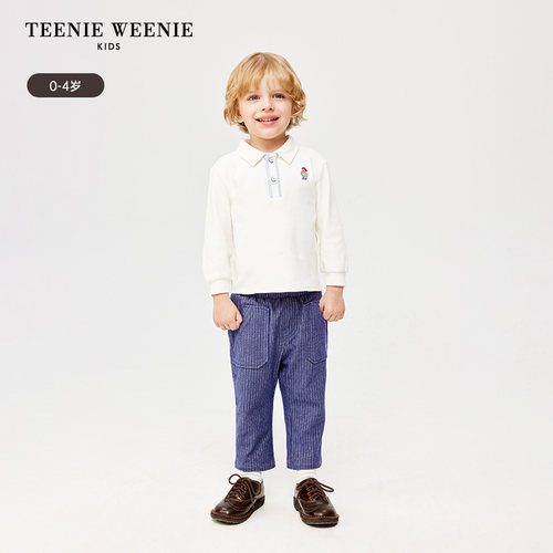 TeenieWeenie Kids小熊童装 男宝宝 休闲裤T0TM241214A