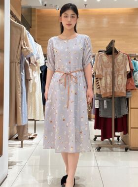 FEIZI菲姿女士简约时尚连衣裙F4B449