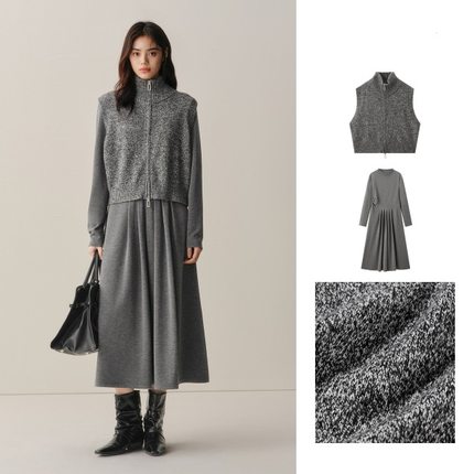 太平鸟 两件套连衣裙女 A1FAF4314