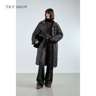 TKY SHOP 长款羽绒服女 10H1HA05T042